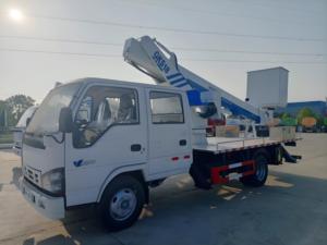 <span class=keywords><strong>Camion</strong></span> plateforme aérienne à bras droit de 22 m - Moteur Yuchai Euro 6 150 CV |   Plateforme de suspension isolée |   Véhicule de chantier - Product Image 1