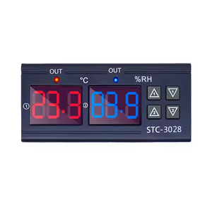 Contrôleur numérique de température et d'humidité Xuner-02 12V/24V/220V multi-tension avec écran LCD, précision 1C/0,1%HR, en plastique ABS - Product Image 5