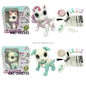 Tương tác <span class=keywords><strong>RC</strong></span> con chó đồ chơi dễ thương cử chỉ cảm biến con chó con cho trẻ mới biết đi STEM chơi lý tưởng kỳ nghỉ món quà sinh nhật cho trẻ em - Product Image 4