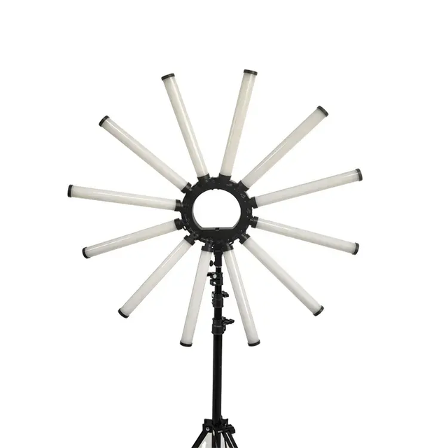 36 Inch Professional Makeup Beauty Photography Lightning LED Ring Sun Shape Sunlight Lamp