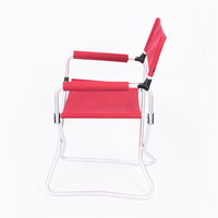 Chaise de camping et de plage pliante télescopique en aluminium moderne et portable avec logo personnalisé pour terrasse et terrain de basketball
