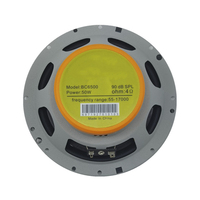 Haut-parleur coaxial de voiture 6,5" 6" 4" 3" 50W pleine gamme 4 unités de sonorisation stéréo avec pavillon sensibilité 90dB