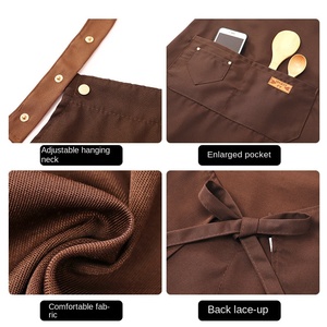 <span class=keywords><strong>Delantal</strong></span> Ajustable de Alta Calidad con Logotipo Personalizado para Mujeres y Hombres, Artistas, Peluqueros, Baristas, Cafeterías y Panaderías - Product Image 4