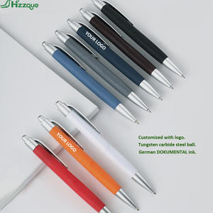批发廉价商品广告橡胶促销笔带塑料促销个性化促销圆珠笔定制标志礼品 - Product Image 3