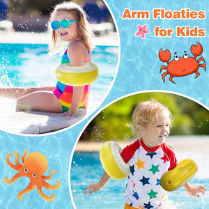 Alas de agua inflables de primera calidad para niños y bebés, brazo flotante insumergible para niños pequeños, parcialmente lleno de espuma y aire - Product Image 1