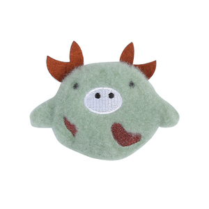 Jouet à mâcher en peluche en forme de vache mignon, très populaire, pour animaux de compagnie, interactif et amusant, pour le nettoyage des dents, fournitures pour animaux, jouets pour chats en gros - Product Image 5