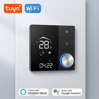 Tuya Smart Heating Thermostat WiFi APP Remote Control 6+2 Jadwal Mingguan Sensor NTC ±1 ° Perlindungan Anti Beku C OEM