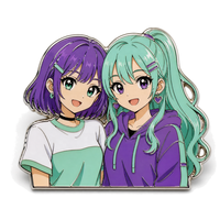 Broche en émail souple personnalisée sur le thème de la vie scolaire, badge de revers pour sports d'hiver, vente en gros, broche mignonne, cadeau souvenir, broche en émail anime d'amitié