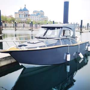 Bateau de pêche hors-bord en aluminium soudé de 7,5 m (25 pieds) <span class=keywords><strong>Gospel</strong></span> 2025, haute vitesse, pour la navigation en mer, les excursions fluviales, les croisières de luxe et les loisirs - Product Image 1