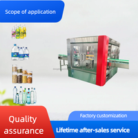 Machine d'étiquetage à colle thermofusible BOPP/OPP entièrement automatique, haute efficacité, portable, pour les bouteilles de boissons, les canettes et les emballages en papier