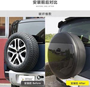Cubierta de neumático de repuesto para coche <span class=keywords><strong>Land</strong></span> <span class=keywords><strong>Rover</strong></span> <span class=keywords><strong>Defender</strong></span> 90, 110, <span class=keywords><strong>130</strong></span>, 2020, 2021, <span class=keywords><strong>2022</strong></span>, 2023, impermeable, almacenamiento de ruedas, kit de carrocería de nieve para invierno - Product Image 5