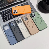 Coque de téléphone magnétique antichoc et étanche en TPU+PC, avec coussin d'air et protection d'appareil photo pour iPhone 17/16/15/14/13 - Heybingo