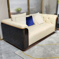 Italienische Luxus moderne Sofas 3 2 1 für Home Sectional 7-Sitzer Couch Sofa Set Wohnzimmer möbel Leder Chesterfield Sofa