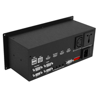 Controlador de podio de enseñanza todo en uno, proyector de conexión y ordenador, Panel DE SISTEMA DE Control Central Multimedia para aula
