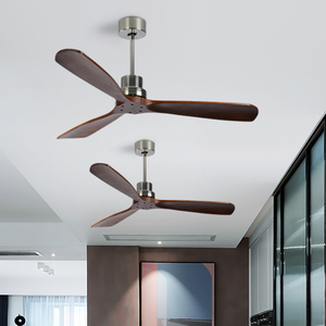 <span class=keywords><strong>Ventilatore</strong></span> da <span class=keywords><strong>Soffitto</strong></span> OEM ODM da 52 Pollici con Lampada e Telecomando, Tre Pale in Legno Massello, Grandi Ventilatori da <span class=keywords><strong>Soffitto</strong></span> Industriali - Product Image 1