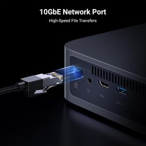 UGREEN DXP480T Plus <span class=keywords><strong>NAS</strong></span> tout flash à 4 baies, Cloud personnel, Serveur domestique, Album IA, Port 10GbE, Station de travail multimédia haute vitesse - Product Image 5