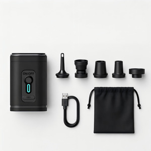 Pompe à air chaude Amz pour matelas gonflables, mini pompe à air sans fil <span class=keywords><strong>Flextail</strong></span>, pompe à air électrique portable USB sans fil - Product Image 1