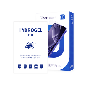 Protector de Pantalla de Hidrogel Suave Ultra Transparente HD de 120x180mm para iPhone 17 16 15 14 13 12 <span class=keywords><strong>Pro</strong></span> Max, Película Protectora - Product Image 3