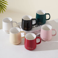 Vente flash - Tasse à café en céramique au design unique et irrégulier - Logo personnalisé pour cadeau