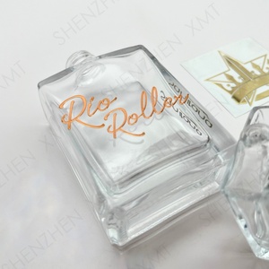 Pegatinas de transferencia de Metal de níquel impermeables doradas de lujo para decoración de tarros de botellas PROCESO DE electroformado etiquetas artesanales personalizables - Product Image 1