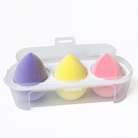 Ensemble d'œufs de maquillage de marque privée 4 ou 8 pièces mélangeur lavable sans latex combinaison gourde poudre éponge de maquillage