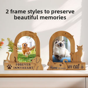 Set de Decoración con Temática de Gatos, Lindo Marco para Fotos de Mascotas y Exhibidor de Recuerdos para Cuarto de Bebé, Estudio o Entrada - Product Image 5