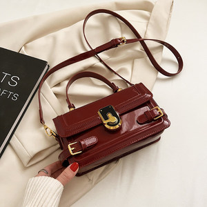 Sac à main de haute qualité pour femme, nouveau modèle 2026, sac bandoulière polyvalent et élégant, poignée en cuir, petit sac carré - Product Image 5