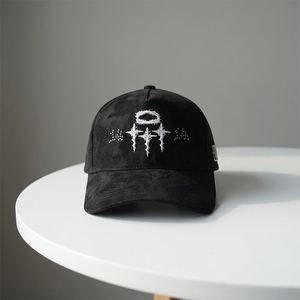 Nuovo Design alla Moda, Cappellini da Baseball Personalizzati con Logo Ricamato 3D, Motivo Croce di Gesù, 5 Pannelli, Visiera Curva, Fodera in Raso e Strass - Product Image 6