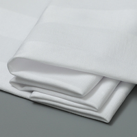 Sensation de main douce coton égyptien satin tissu draps de literie d'hôtel 280cm largeur