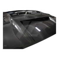 Capot moteur avant en fibre de carbone style 003 pour Ford Mustang 2018-2023