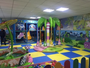 Sẵn sàng để tàu 100x100x2cm lồng vào nhau cao su gạch lát sàn Tatami Mat lá mô hình EVA Mat cho giải trí centre sân chơi - Product Image 6