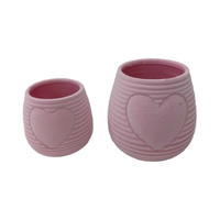 Vase de table en céramique minimaliste, récipient pour fleurs hydroponiques, décoration moderne pour la maison, centre de table