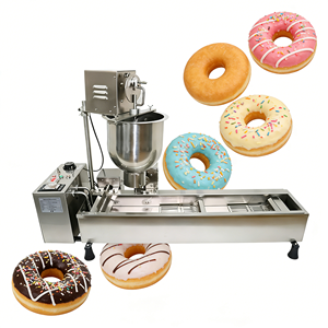 Máquina de Donuts de Alta Eficiencia Automática para Exhibición en Salas de Exposición y Pequeñas Empresas con Garantía - Product Image 4