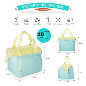 <span class=keywords><strong>Sac</strong></span> isotherme souple personnalisé Everich, nouveau design, 10 canettes, <span class=keywords><strong>sac</strong></span> à dos isotherme pour le camping, les pique-niques en plein air, 4 couches pour une meilleure isolation - Product Image 3