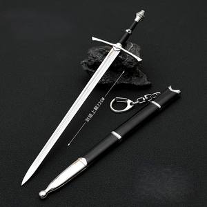 <span class=keywords><strong>El</strong></span> Señor DE LOS Anillos, armas de cine y televisión, espada Aragorn Ranger, 22cm, modelo de juguete, llavero, decoración de Metal - Product Image 4