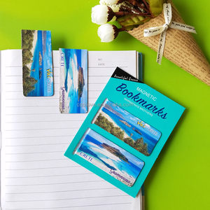 Tùy chỉnh Quà tặng khuyến mãi in màu cao su nam châm đọc Bookmark giấy clip từ Bookmark - Product Image 1