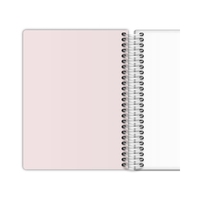 Personnaliser Qualité Jolie Sublimation Étude Étudiante Planificateur Voyage Fille École Papeterie École Cahier à Spirale
