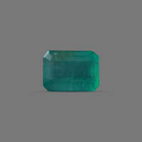 Émeraude Naturelle Certifiée Coupe Ovale Vert Clair 5,55 Carats Qualité Excellente Pierre Précieuse Traitement Cire/Huile Certifié par un tiers pour