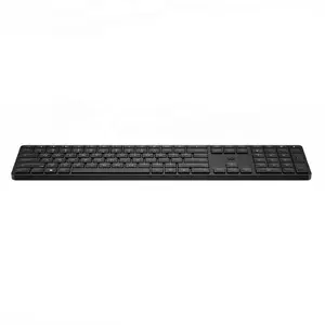 HP 455 Programmable Wireless Keyboard - Wireless Connectivity - RF - 2.40 MHz - English US # 4R177AA