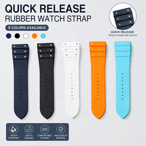 Bracelet en caoutchouc Santss doux et confortable, bracelet de luxe de haute qualité, bracelet à libération rapide de première classe - Product Image 1