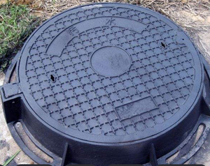 Couvercle de trou d'homme en fonte ductile rond en fonte ductile robuste - Product Image 5