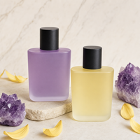 Flacons de parfum vides en verre de 100 ml, design moderne minimaliste de qualité supérieure, fabrication Anding.