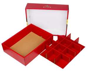 Táo Trái Cây Đóng gói hộp-có thể gập lại sóng thùng carton - Product Image 2