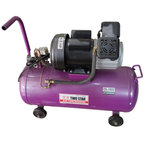 เครื่องอัดอากาศแบบพกพา 220V ประสิทธิภาพสูง ใช้งานได้นาน คุณภาพสูง 4.5 แรงม้า แบบไร้น้ำมัน หัวคู่ ขนาดเล็ก ความจุ 50 ลิตร - Product Image 6
