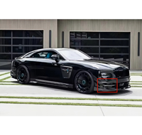 Décoration de lame de pare-chocs avant pour Rolls Royce Spectre, style M amélioré, kit carrosserie en fibre de carbone sèche 3K de haute qualité