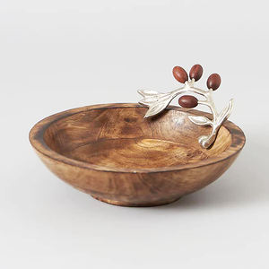 2025 Mango Wood <b>Serving</b> <b>Bowl</b> - Product Image 5