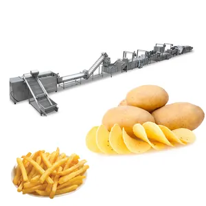 best price machine to make french fries complete line potato chips making machine