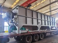 Réservoir de clarificateur à flottation à air dissous (DAF) pour la coagulation, la floculation et la sédimentation