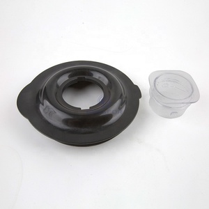 Juegos de licuadora de madera YDA57 Ken: tarro de vidrio redondo RAF de 1500ml con cubierta de acabado mate de color negro para licuadora exprimidora - Product Image 5