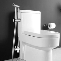 Pulvérisateur d'eau pour salle de bain de haute qualité, portable, en acier inoxydable SUS304, ensemble de douchette à main, pulvérisateur de bidet mural pour toilettes